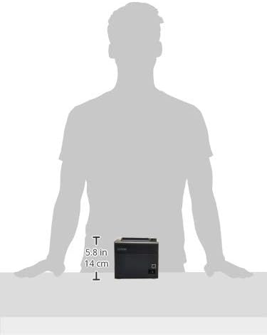 Epson TM-T20III Direct Thermal Printer - Monochrome - Portable - Receipt Print - USB - Serial