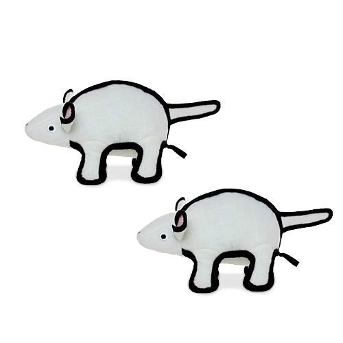 TUFFY® 2 Pack Medium Bull Ultra Durable Plush Dog Toys