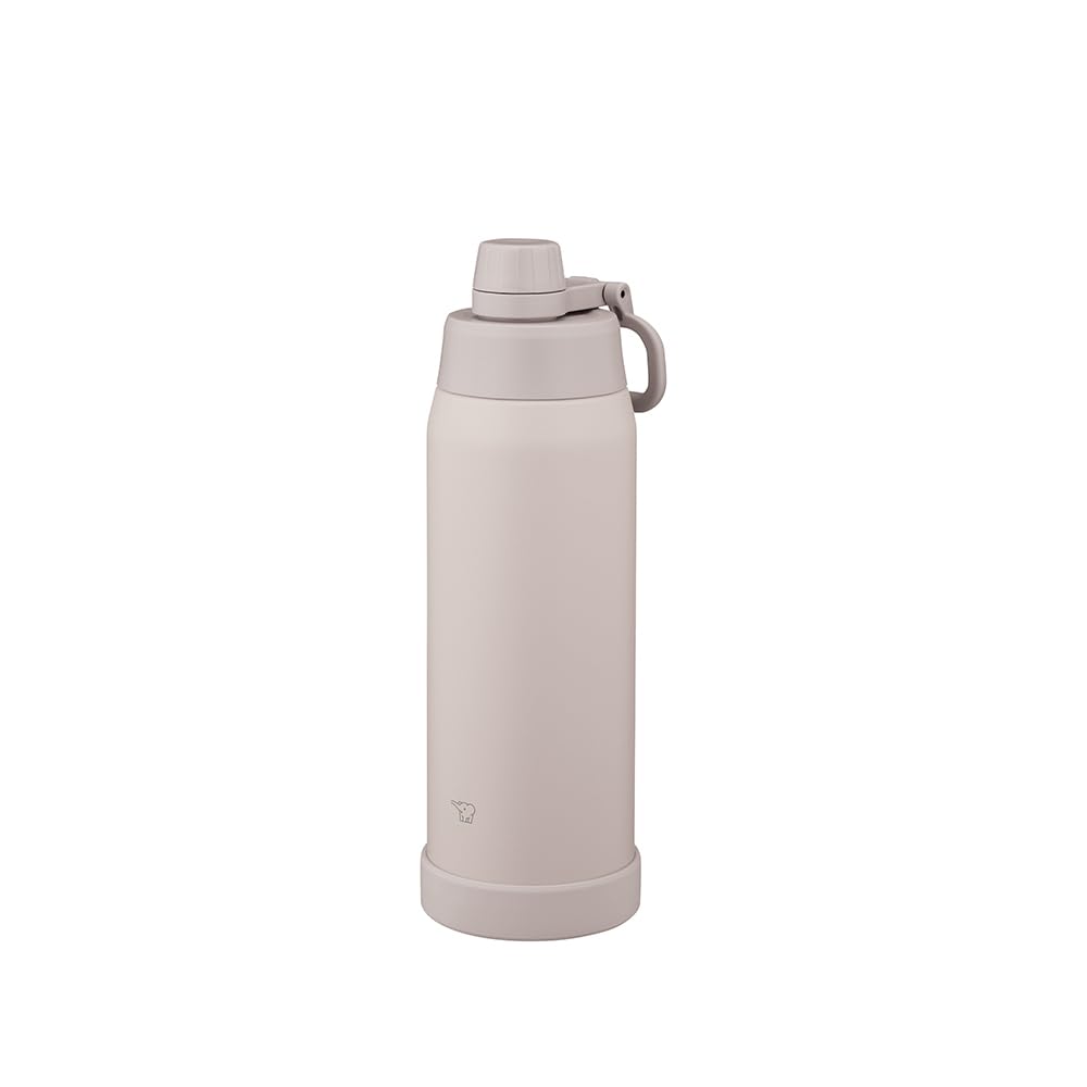 Zojirushi SD-KA120H-WM Stainless Cool Bottle, 41-Ounce, Pale White