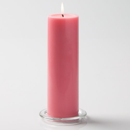 Richland® 3" X 3" Hand Poured Pink Pillar Candle Set of 48