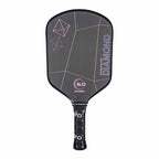 Six Zero Double Black Diamond Control Paddle, Raw Carbon