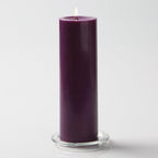 Richland® 3" X 9" Hand Poured Purple Pillar Candle Set of 12
