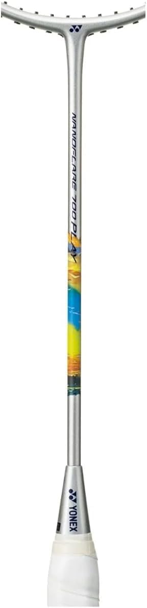 Yonex NanoFlare 700 Play Badminton Racquet (Silver/Sky Blue) (4UG5)