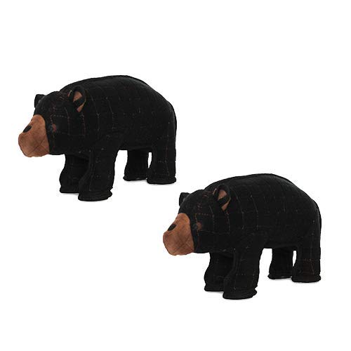 TUFFY® 2 Pack Tiger Ultra Durable Plush Dog Toys