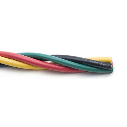 Nassau Electrical Supply 10/3 with Ground Twisted Submersible Well Pump Cable 600V (100FT)