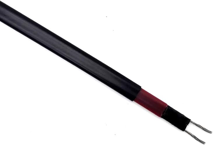 DC Anti-Freeze Protection Warm 12V 24V 36V 48V Low Voltage Self-regulating Heating Cable, low voltage * Length(12 * 50METER)