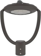75W LED Post Top Light - GS03 - CCT Selectable - Brown - Shorting Cap