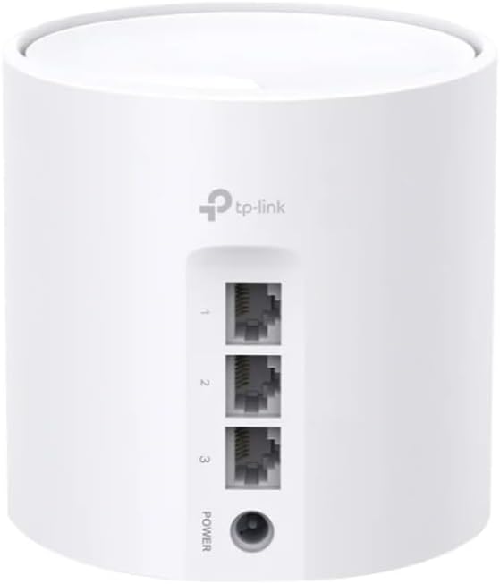 TP-Link AX3000 Wi-Fi 6 Dual-Band Indoor and Outdoor (IP65 Weatherproof) AI-Driven Home Mesh Router System, Replaces routers and extenders. ,Deco WM9000 (3-pack) (Renewed)