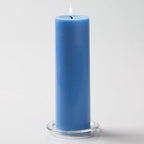 Richland® 3" X 6" Hand Poured Purple Pillar Candle Set of 24