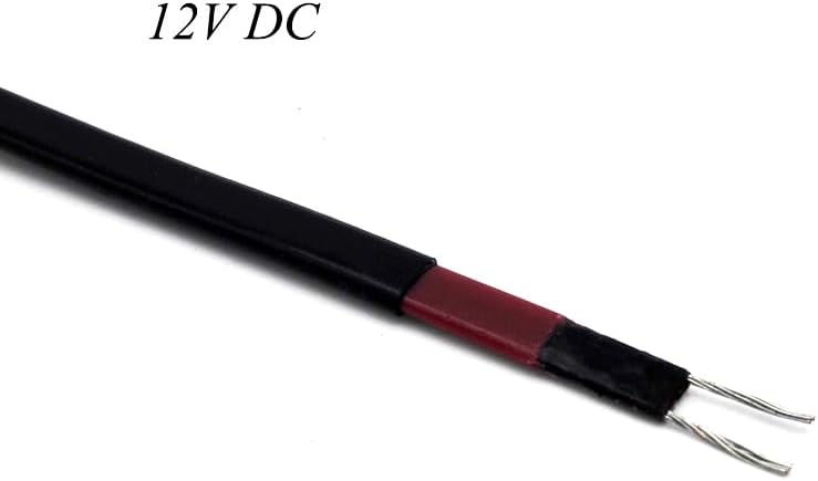 DC Anti-Freeze Protection Warm 12V 24V 36V 48V Low Voltage Self-regulating Heating Cable, low voltage * Length(12 * 50METER)