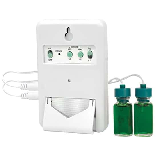Traceable Refrigerator/Freezer Thermometer: 2 Bottle Probes