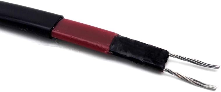 DC Anti-Freeze Protection Warm 12V 24V 36V 48V Low Voltage Self-regulating Heating Cable, low voltage * Length(12 * 50METER)