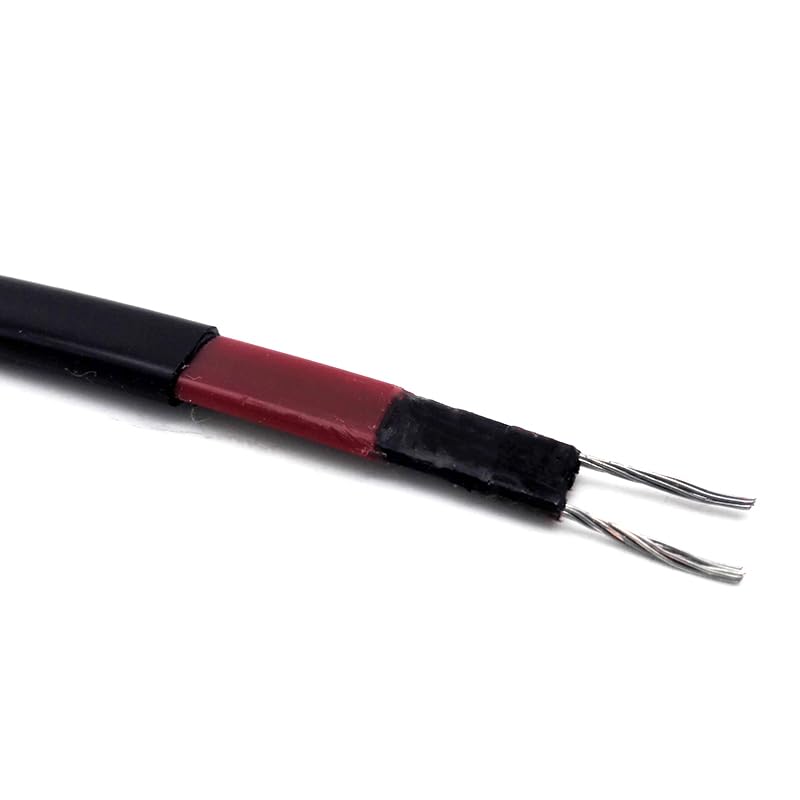 DC Anti-Freeze Protection Warm 12V 24V 36V 48V Low Voltage Self-regulating Heating Cable, low voltage * Length(12 * 50METER)
