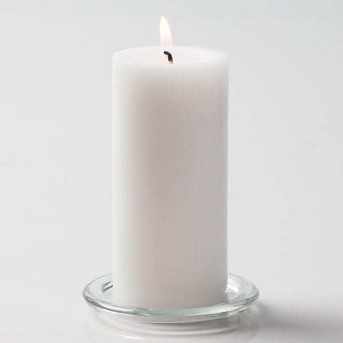 Richland® 3" X 6" Hand Poured White Pillar Candle Set of 24