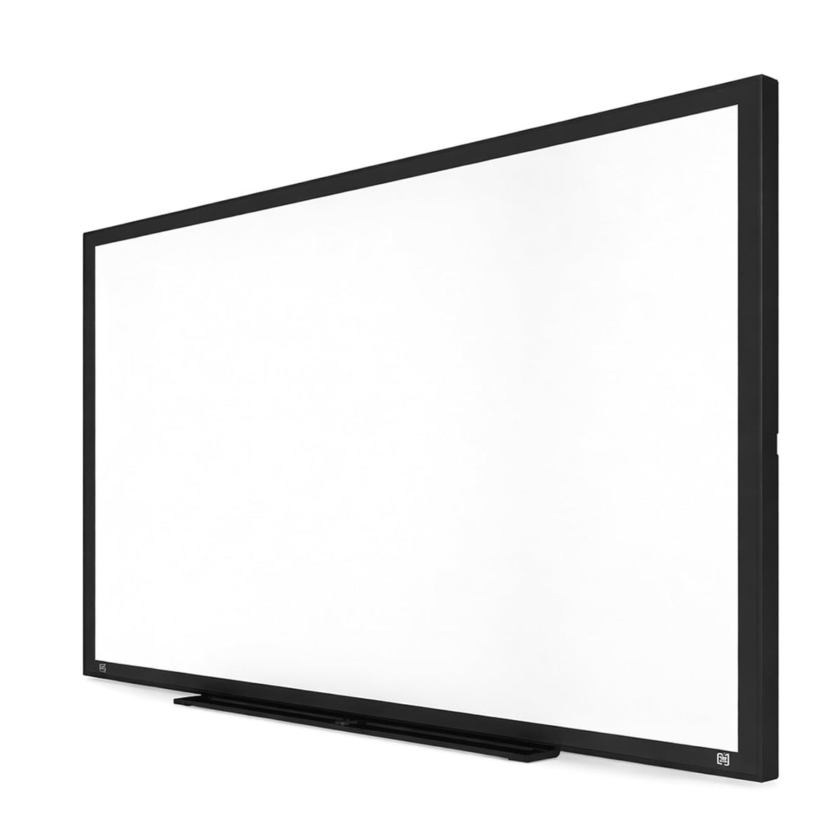 TRU RED Magnetic Steel Dry Erase Board, 5 ft x 3 ft, Black Frame