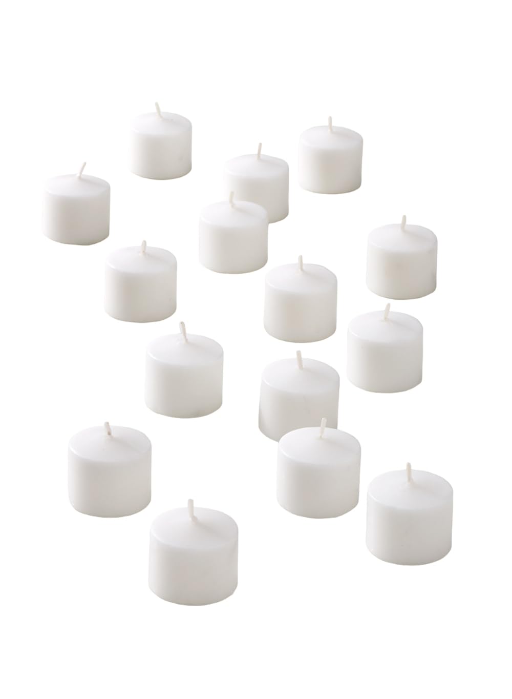Serene Spaces Living 10-Hour Ivory Votive Candle, Unscented, Long-Burning Tea Light Candles for Weddings, Parties, Events, Restaurants & Bars, Pack of 432