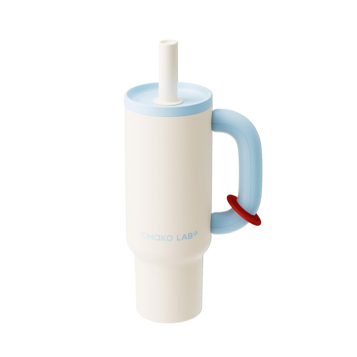 CHAKO LAB BaWang Insulated Tumbler | Tumbler with Handle and Straw 33oz | Cup Holder Friendly for Travel | Leakproof Water Bottle | BPA-Free | Midnight
