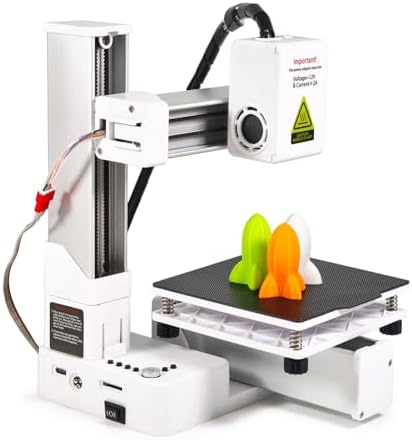 Mini FDM 3D Printer, 100x100x100mm, for Beginners, PLA/TPU