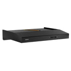 FOGATTI RV Range Hood 22" Ductless 12V Black, Charcoal Filter, LED Light