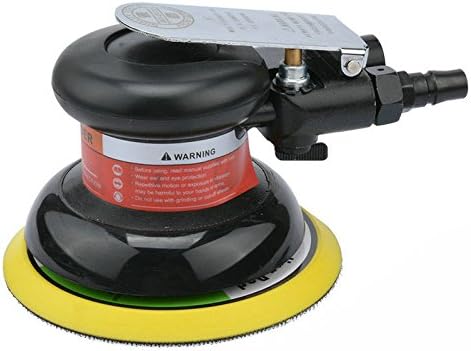 Air Random Orbital Sander 5 Inch Pneumatic Polishing Disc Dual Action PowerGrinding Tool