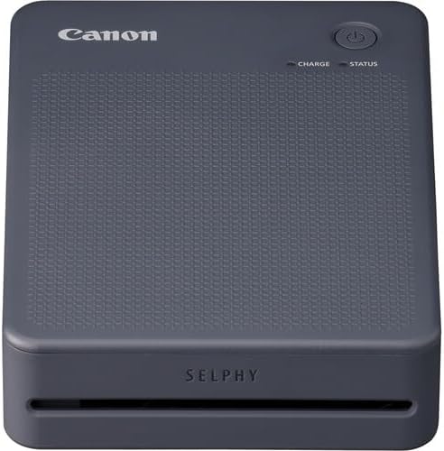 Canon SELPHY QX20 Wireless Compact Photo Printer (Gray) Bundle