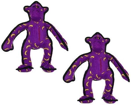 TUFFY® 2 Pack Monkey Ultra Durable Plush Dog Toys