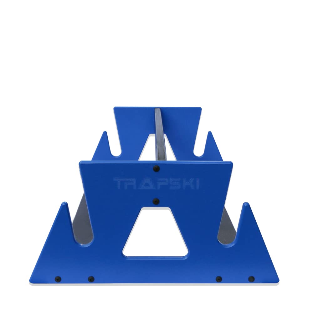 TRAPSKI All Mountain/Race/XC Ski and Snowboard Mobile Rack | Marine Grade HDPE Plastic | Made in The USA