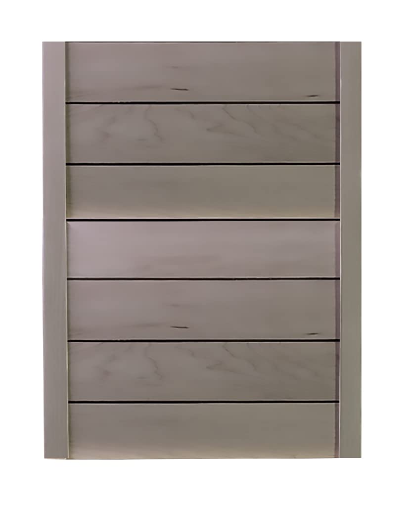Castlewood Shiplap Trimmable Chimney Extension for 36" Wide Hood (15" High, Alder)