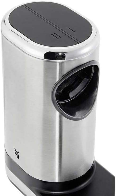WMF Kitchenminis Salad-To-Go Electric Grater with Accessories, 150 W, Cromargan, 2 Speed, Black/Silver
