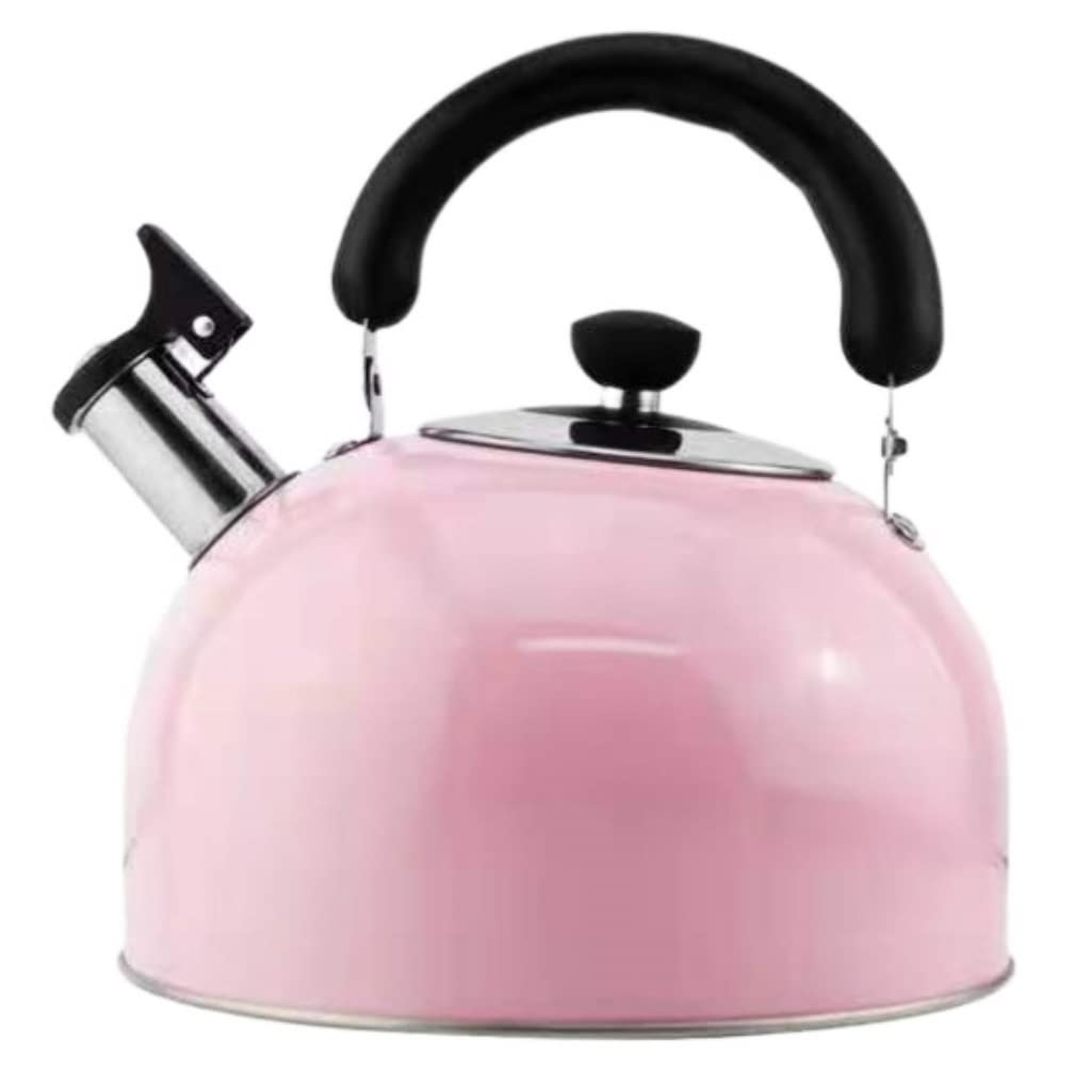 Stainless Steel Stove Top Whistling Kettle Hot Water Tea Pot Fast to Boil Whistling Tea Kettles(Blue,4L)