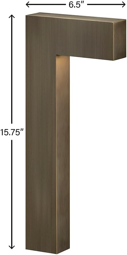 Hinkley Atlantis 12V Small LED Outdoor Landscape Path Light, Matte Bronze