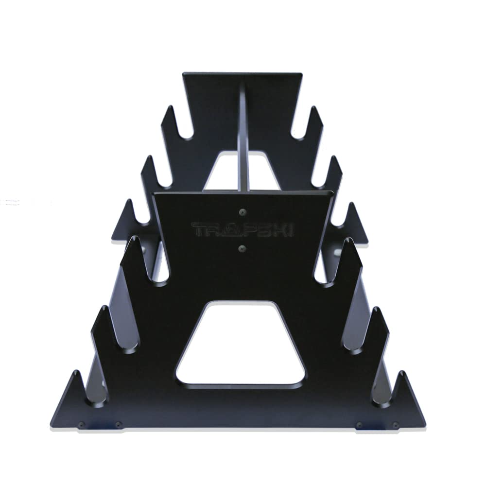 TRAPSKI All Mountain/Race/XC Ski and Snowboard Mobile Rack | Marine Grade HDPE Plastic | Made in The USA