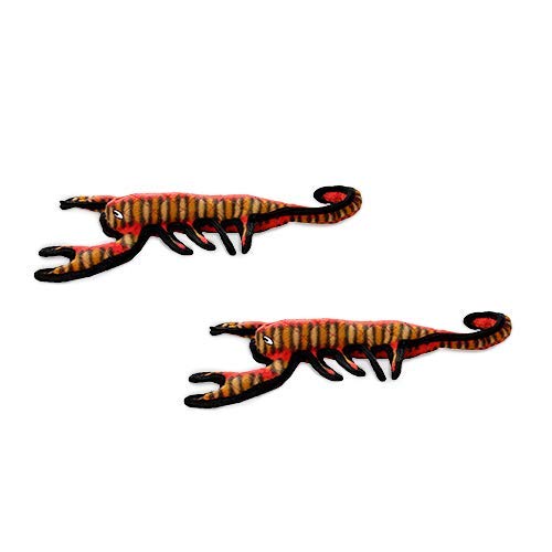 TUFFY® : 2 Pack Armadillo Dog Toy: Ultra Durable Plush Toy with Multiple Layers & Reinforced Seams, Washable and Floats, Original Construction
