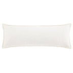 HiEnd Accents Stella Faux Silk Velvet Green Ochre Long Lumbar Pillow