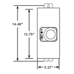 VOLT 100W Slim Line Low Voltage Transformer (15V) with Timer/Photocell