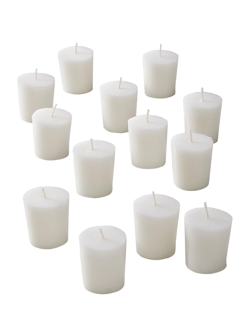 Serene Spaces Living 10-Hour White Votive Candle, Unscented, Long-Burning Tea Light Candles for Weddings, Parties, Events, Restaurants & Bars, Pack of 432