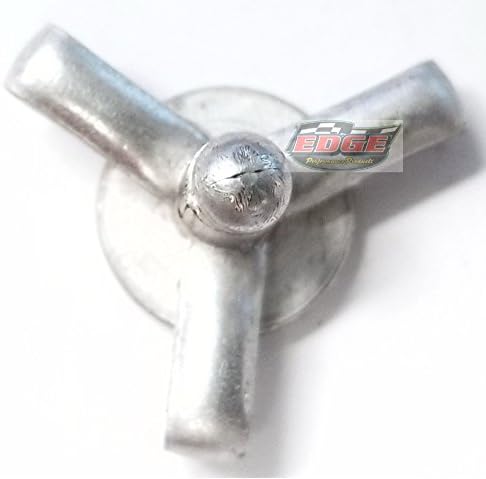 Yellow Exploding Pop Rivets 3/16" Tri-Fold Small Aluminum Head Steel Mandrel .040 - .354 Grip Range Fastener