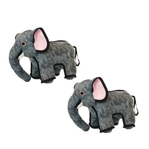 TUFFY® 2 Pack Hippo Ultra Durable Plush Dog Toys