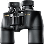 Nikon ACULON A211 8x42 Binocular | Multilayer coating, Porro prism Binocular with turn and slide eyecups, Tripod Adaptable | Official Nikon USA Model
