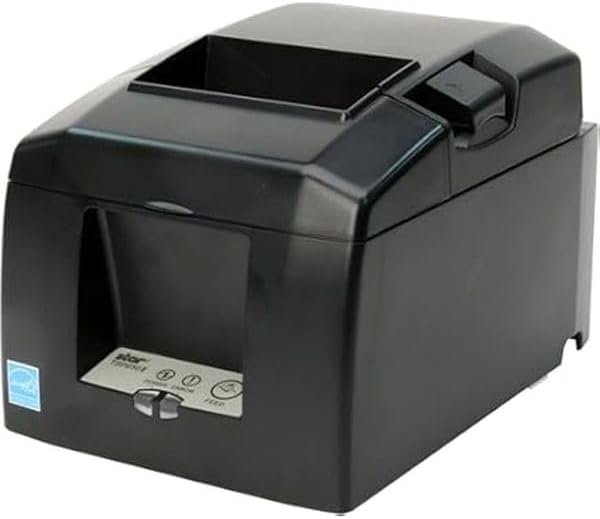 Z5353 Bundle with Star Micronics TSP650II BTi Bluetooth Receipt Printer, 80mm Direct Thermal, Auto Cutter, 2 Paper Rolls and Power Supply (Renewed)