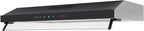 30inch Under Cabinet Range Hood, 900CFM Ducted/Ductless Stainless Steel Kitchen Vent Hood with 3-Speed Gesture Sensing&Touch Control, 2 LED Lights Time Setting Baffle Filters for Kitchens Restaurants