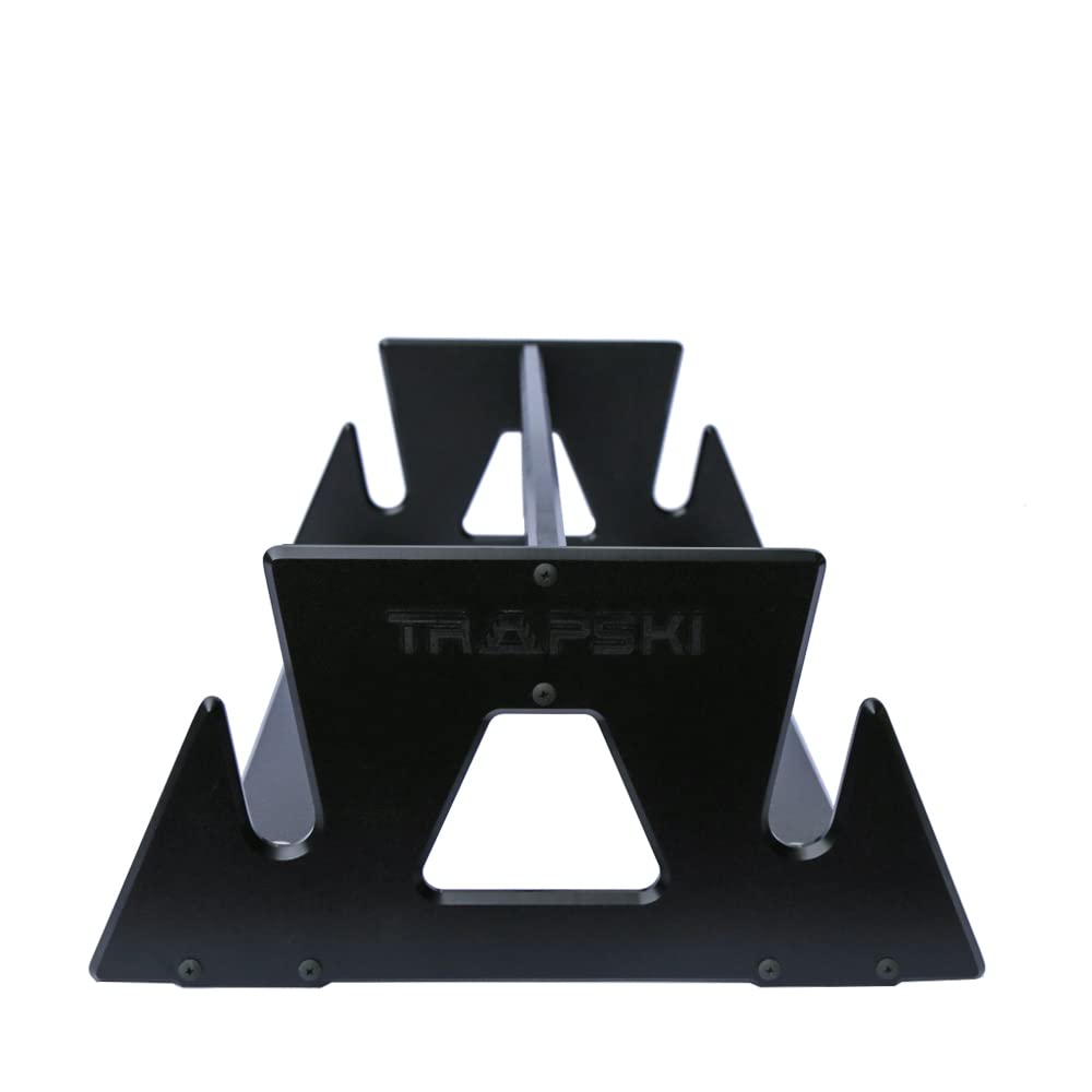TRAPSKI All Mountain/Race/XC Ski and Snowboard Mobile Rack | Marine Grade HDPE Plastic | Made in The USA