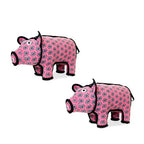 TUFFY® 2 Pack Medium Bull Ultra Durable Plush Dog Toys