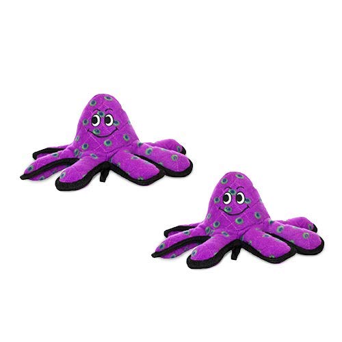 TUFFY® 2 Pack Octopus Ultra Durable Plush Dog Toy
