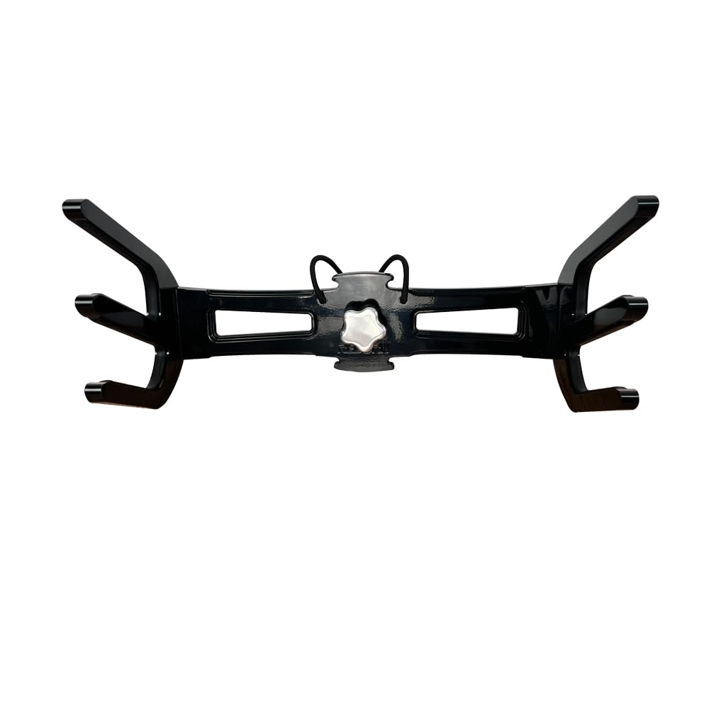 Reborn Pro2 Quick Release Waterski Tower Rack,with 2.5" clamp can fit 1 3/4", 1 7/8", 2", 2 1/4", 2 3/8", 2 1/2" Round Tubes, Silver Polished Or Black Coated Finish