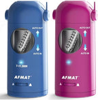 AFMAT Fully Automatic Pencil Sharpener, 2 Pack (Purple and Blue)