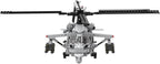 MH-60S Seahawk Helicopter Building Set, DIY Assembly Model Assembly Building Blocks Set, MOC Aircraft Model for Teen Adults (1110PCS), OFX0305XH0WJAZS1645M