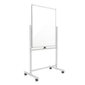 TRU RED Magnetic Mobile Dry Erase Board, 40x60 In, Double-Sided