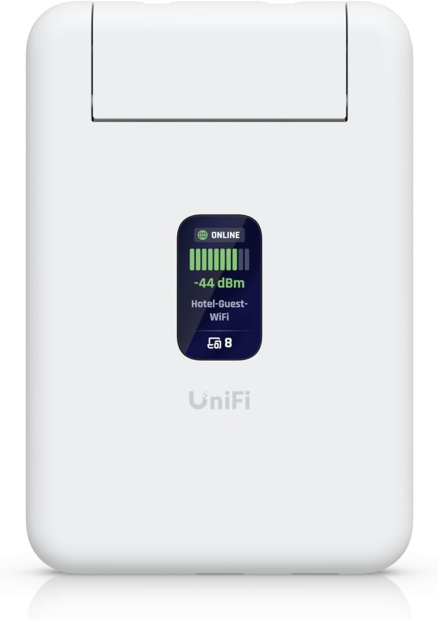 Ubiquiti UniFi UTR Router, Wireless Gigabit Ethernet Dual-band [2.4 GHz/5 GHz] Bianco (Ubiquiti UniFi Travel Router - UTR)