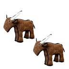 TUFFY® 2 Pack Medium Bull Ultra Durable Plush Dog Toys
